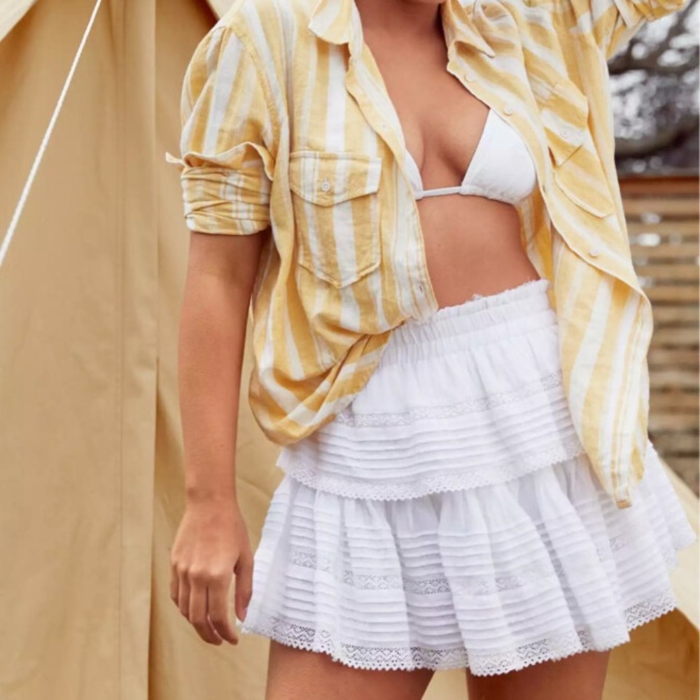 Aerie Rock n’ Ruffle Skirt